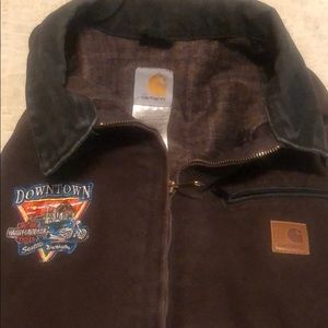 Brown carhartt jacket